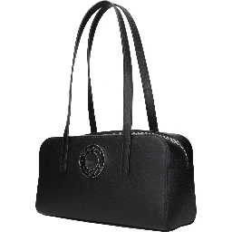 Black Leather Shoulder Bag
