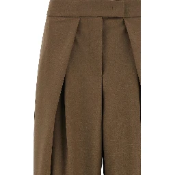 Brown Wool Pants