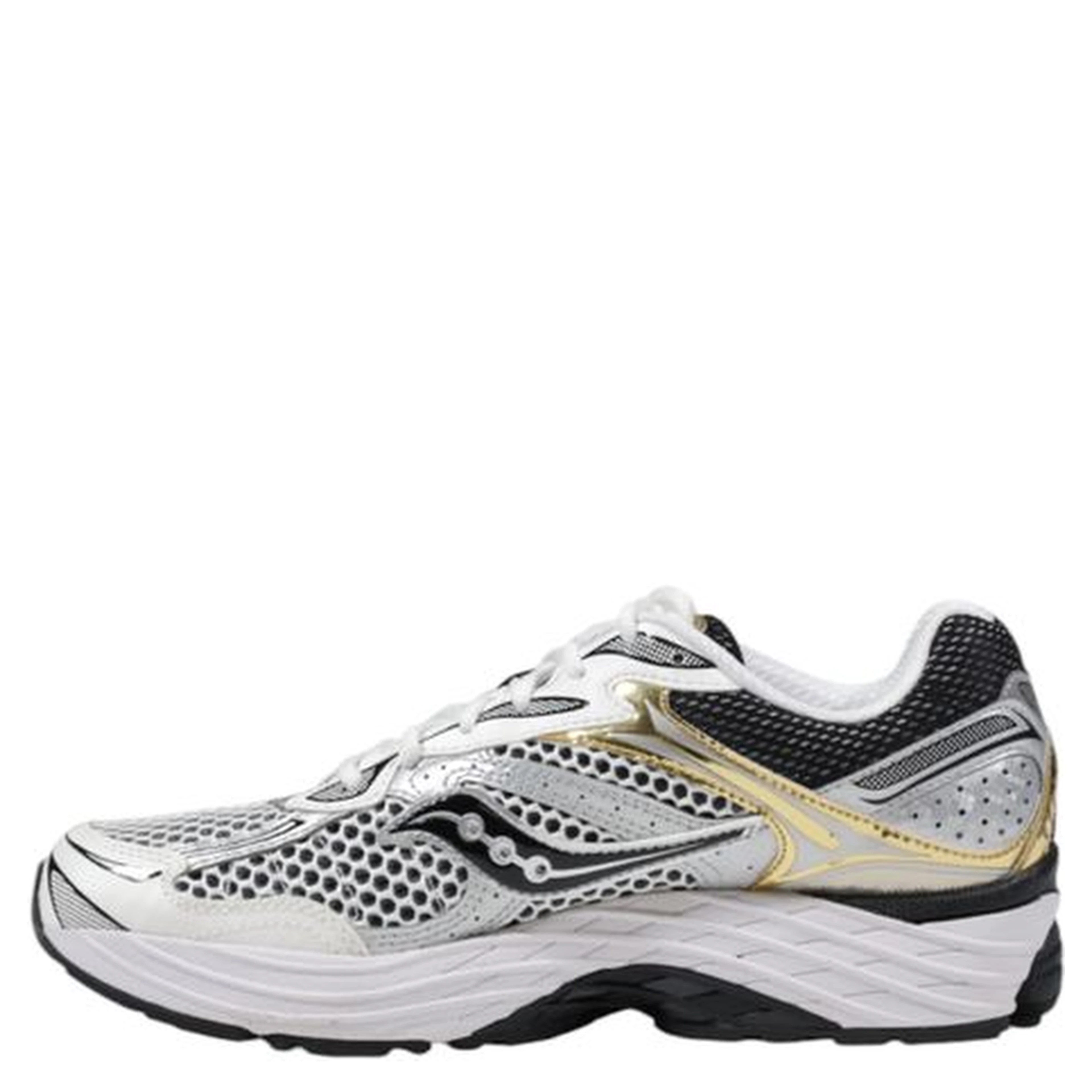 White Synthetic Athletic Sneakers