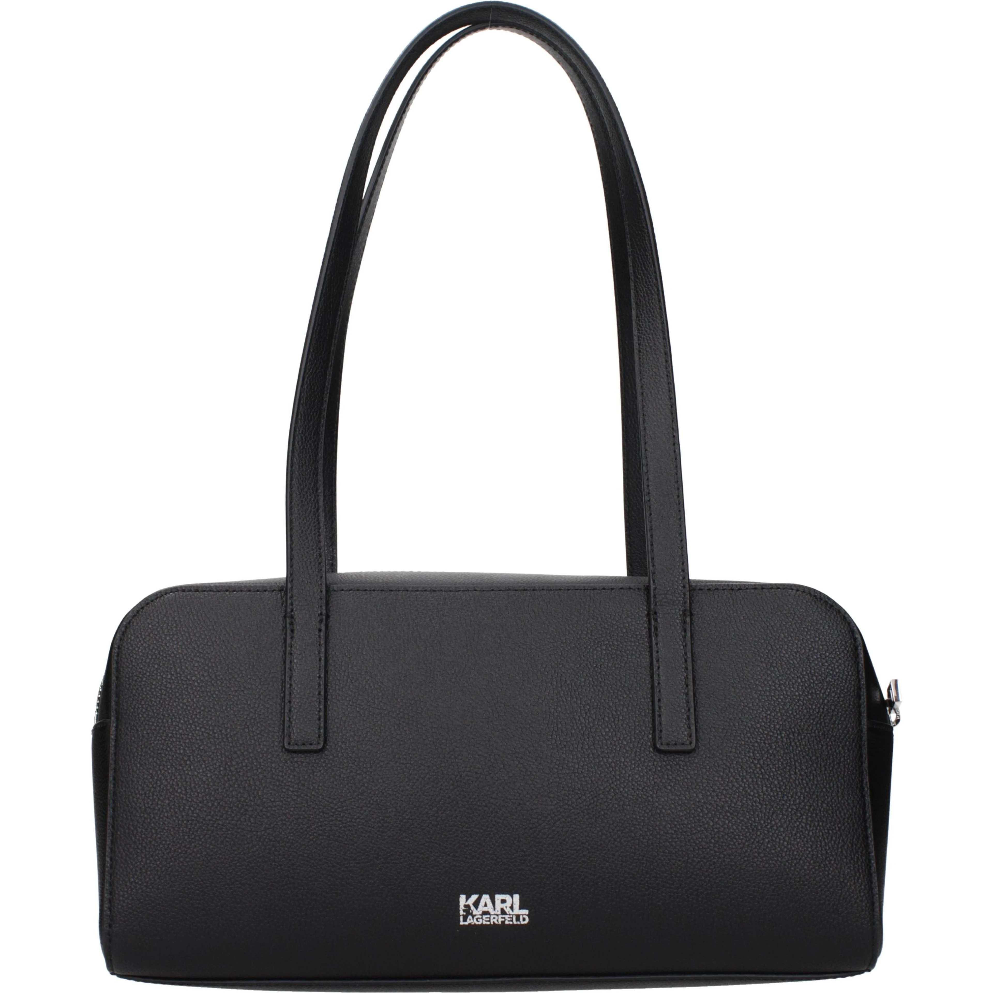 Black Leather Shoulder Bag