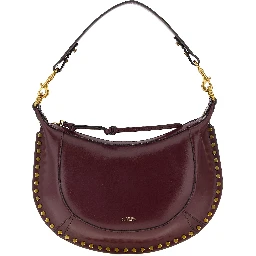 Bordeaux Calfskin Shoulder Bag