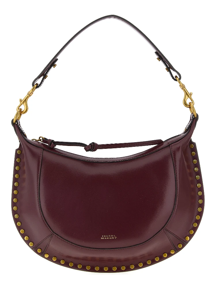 Bordeaux Calfskin Shoulder Bag