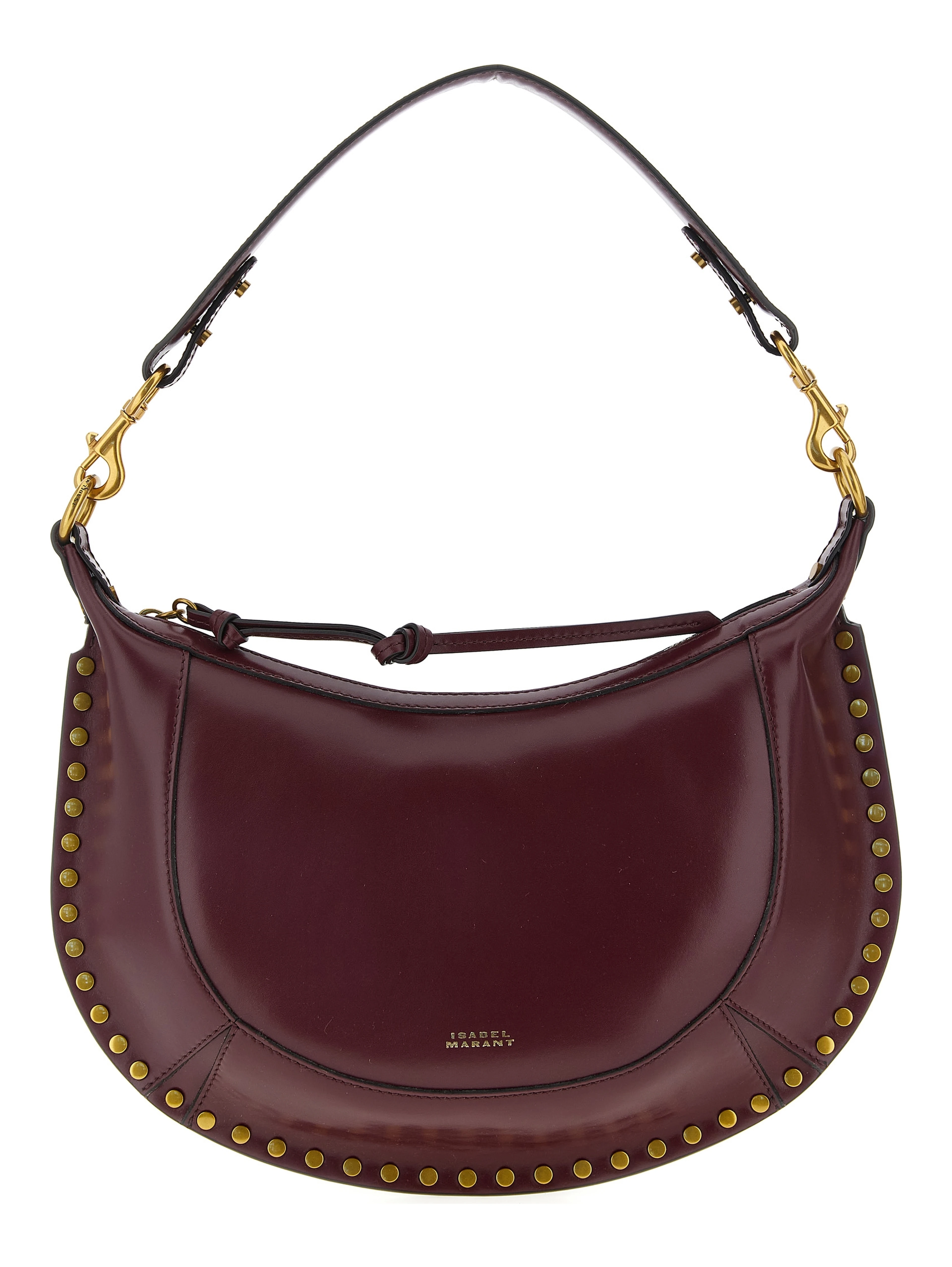 Bordeaux Calfskin Shoulder Bag