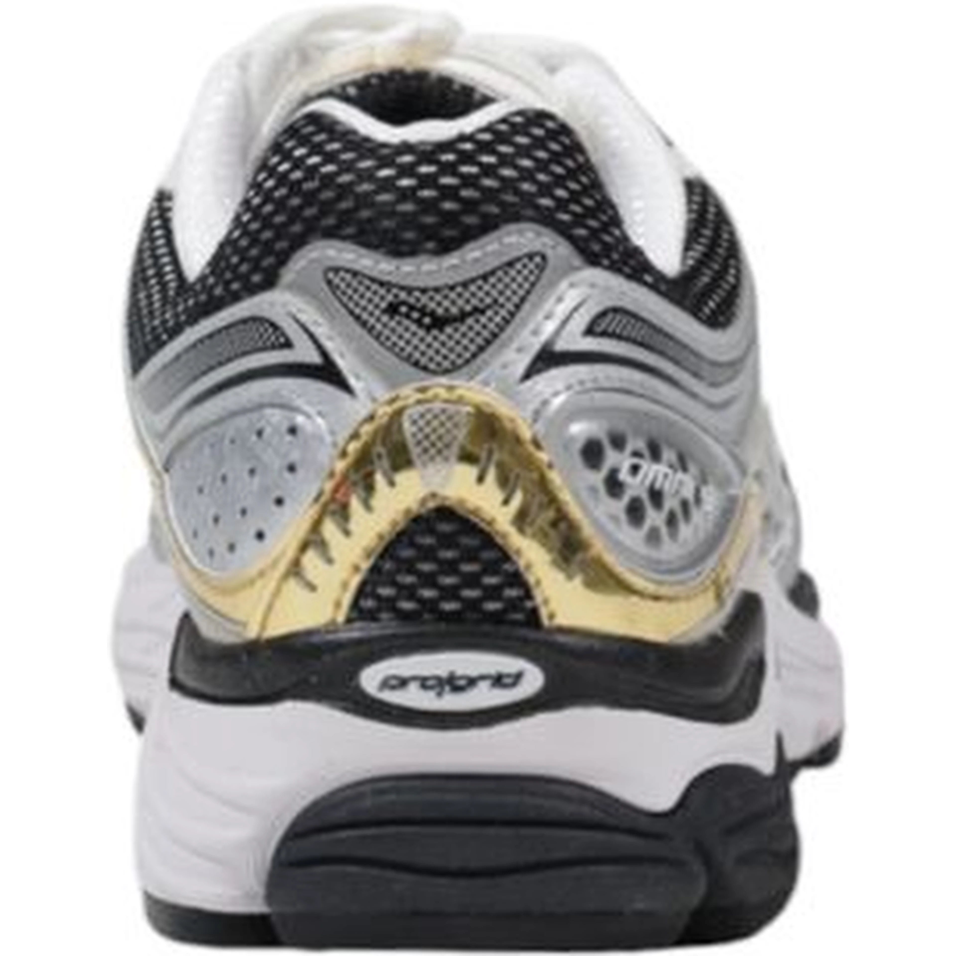 White Synthetic Athletic Sneakers
