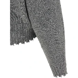 Gray Cashmere Cardigan