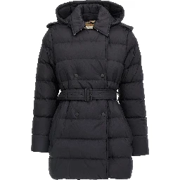 Black Polyamide Coat