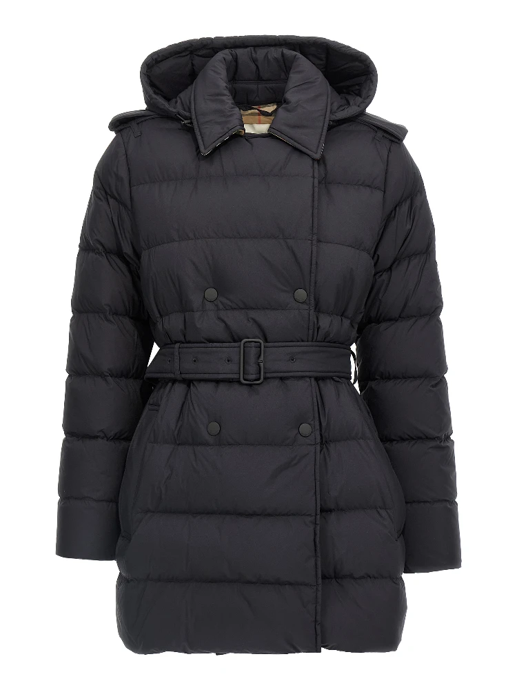 Black Polyamide Coat