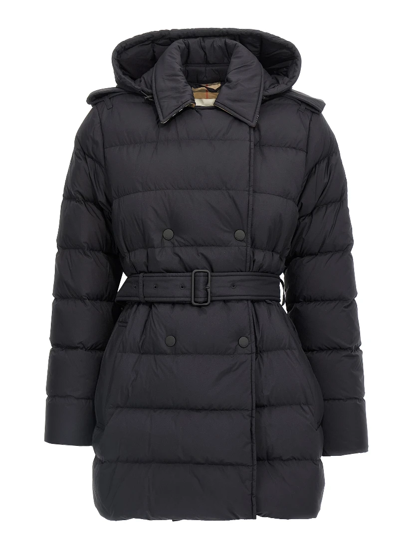 Black Polyamide Coat