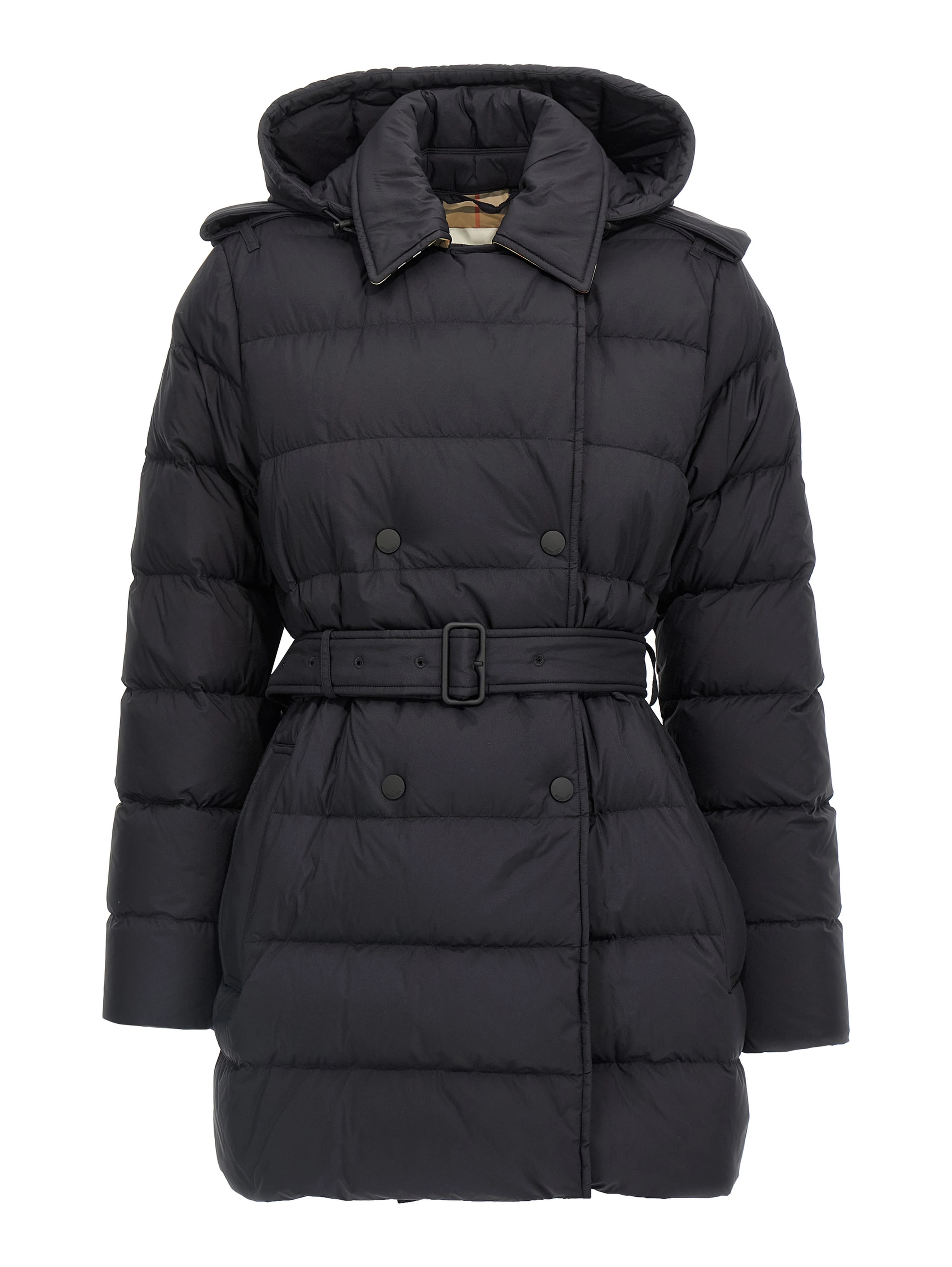Black Polyamide Coat