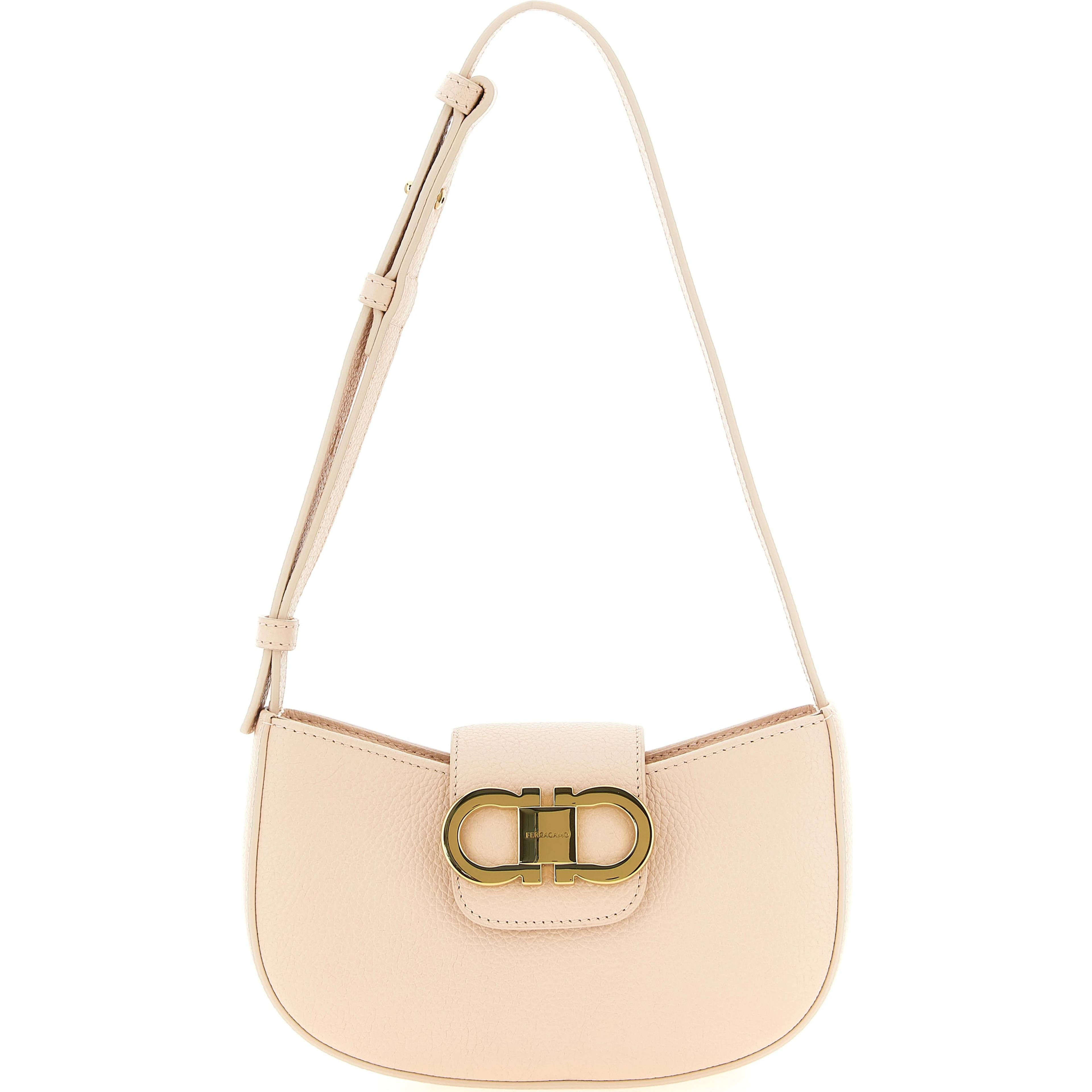 Multicolor Calfskin Shoulder Bag