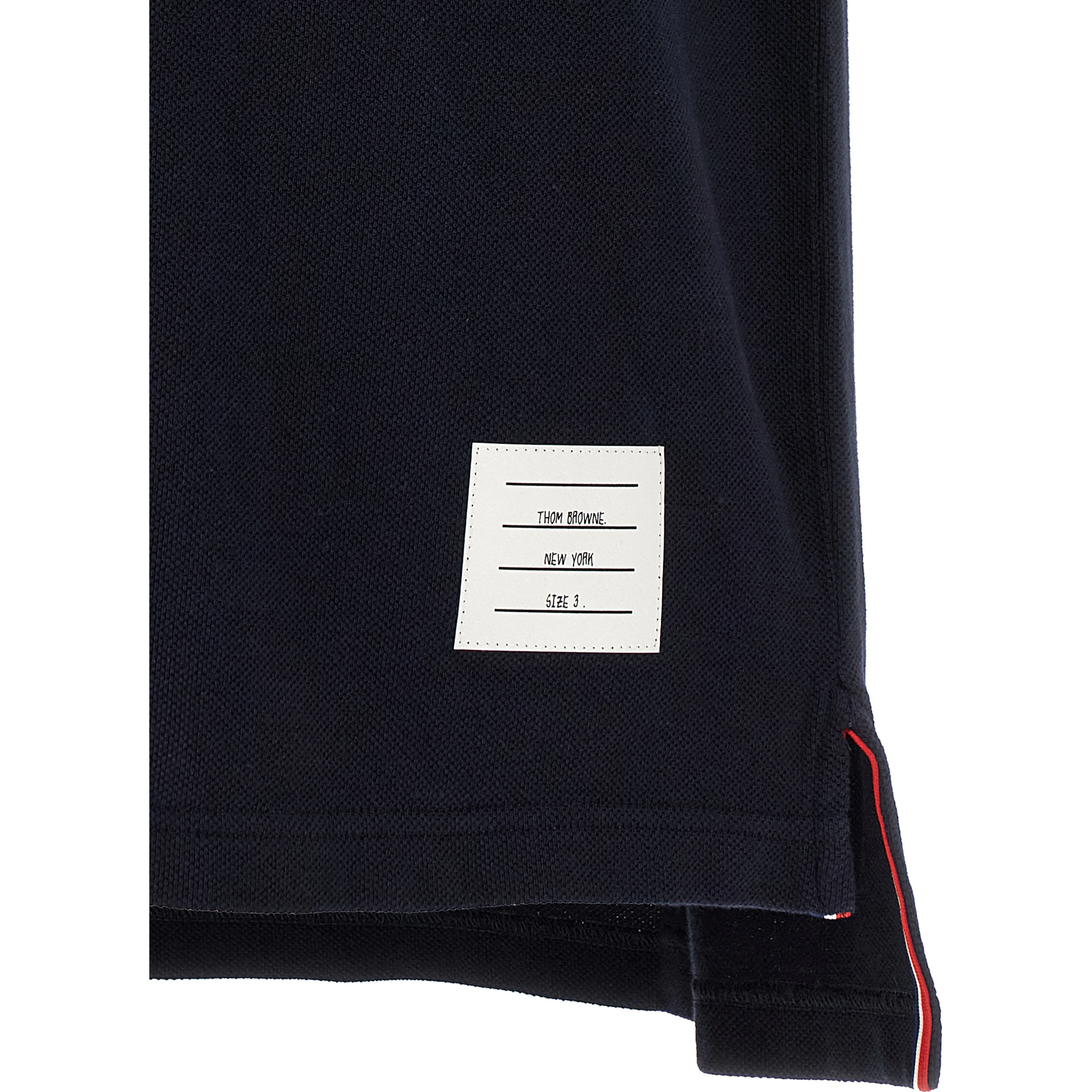 Blue Cotton Polo Shirt