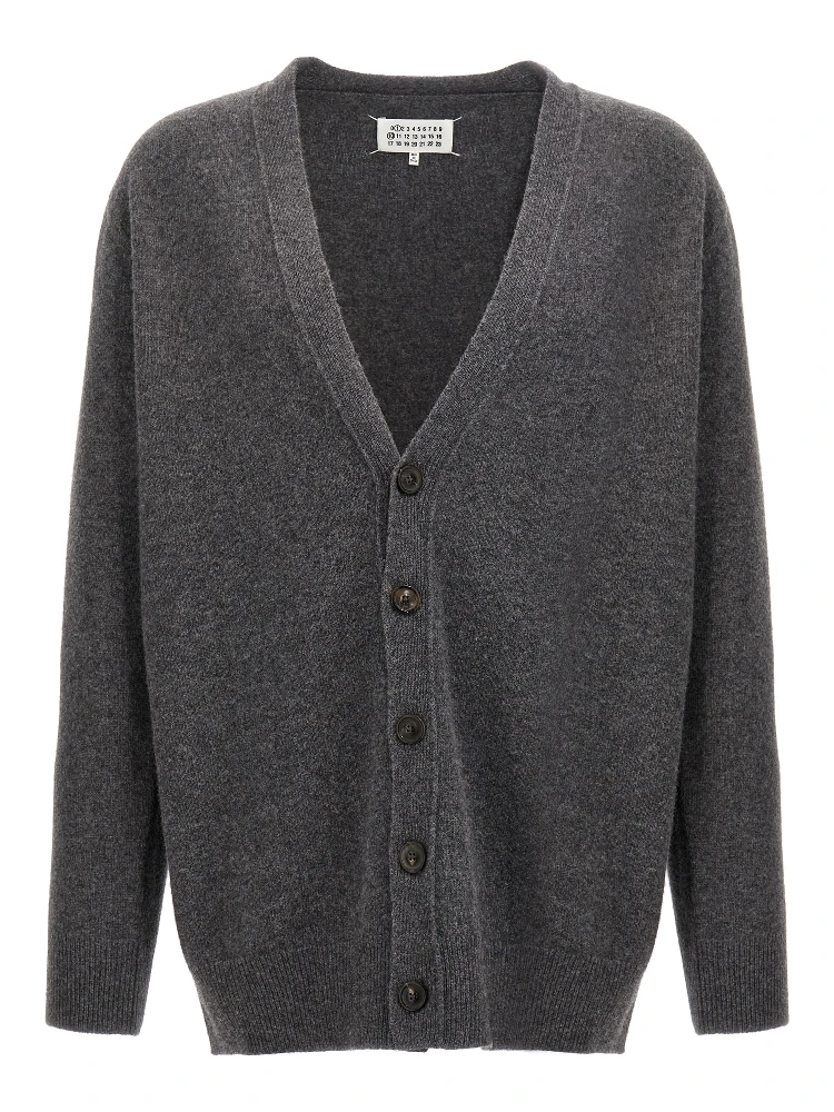 Gray Wool Cardigan