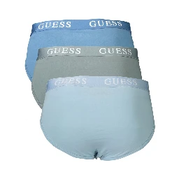 Blue Cotton Men's Underwear
