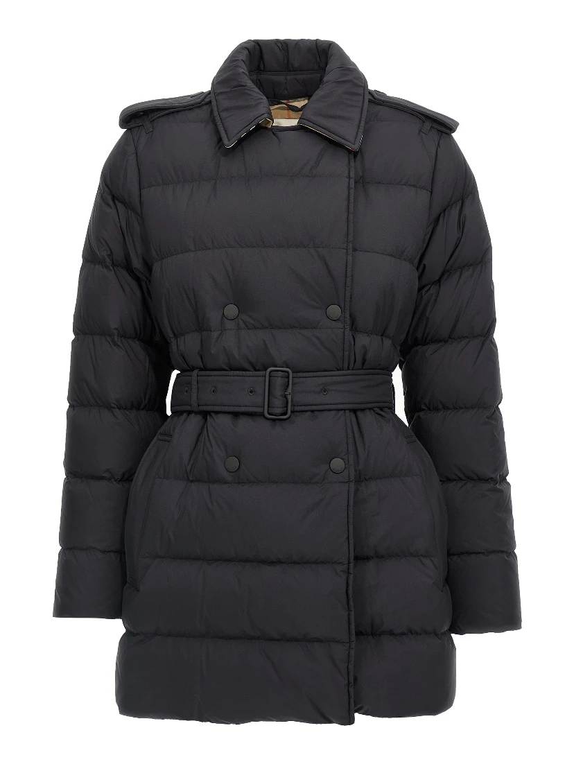 Black Polyamide Coat