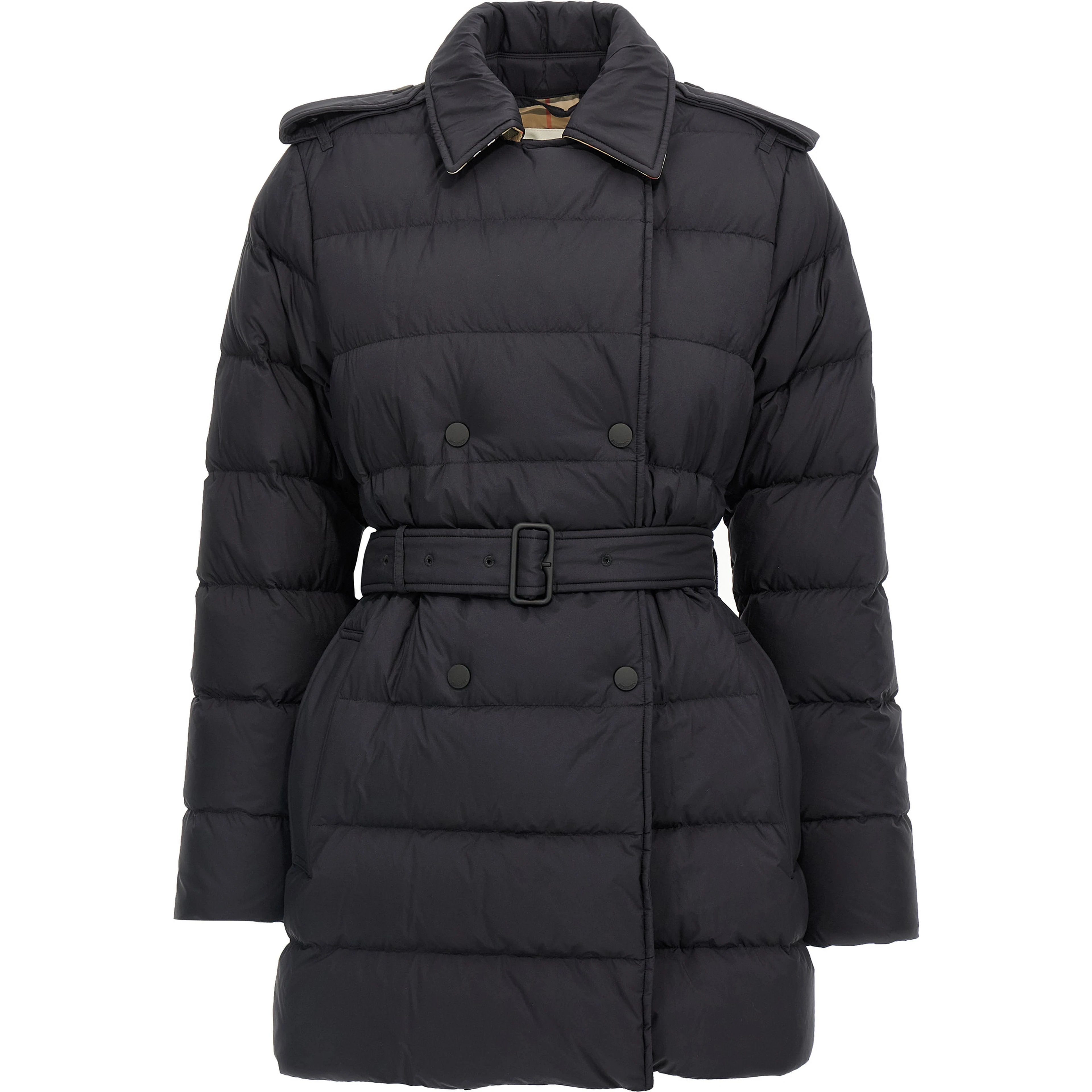 Black Polyamide Coat