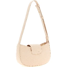 Multicolor Calfskin Shoulder Bag