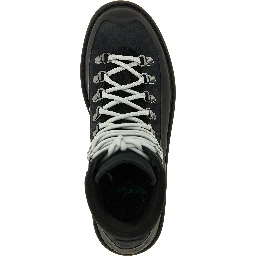 Black Cowhide Ankle Boots
