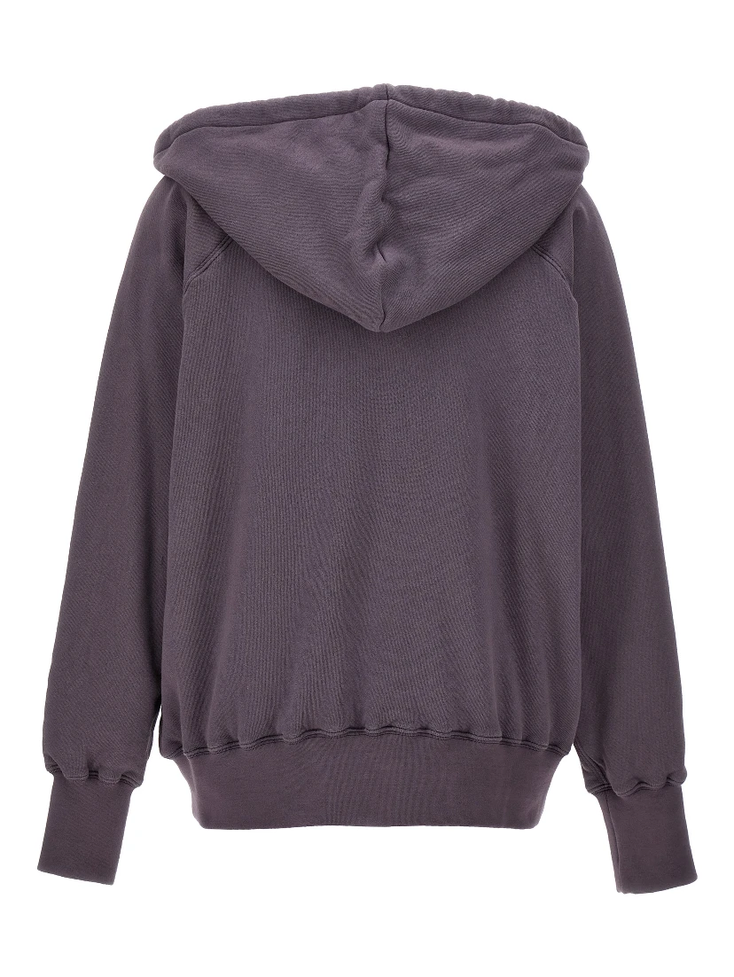 Purple Cotton Hoodie