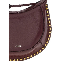 Bordeaux Calfskin Shoulder Bag