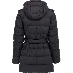 Black Polyamide Coat