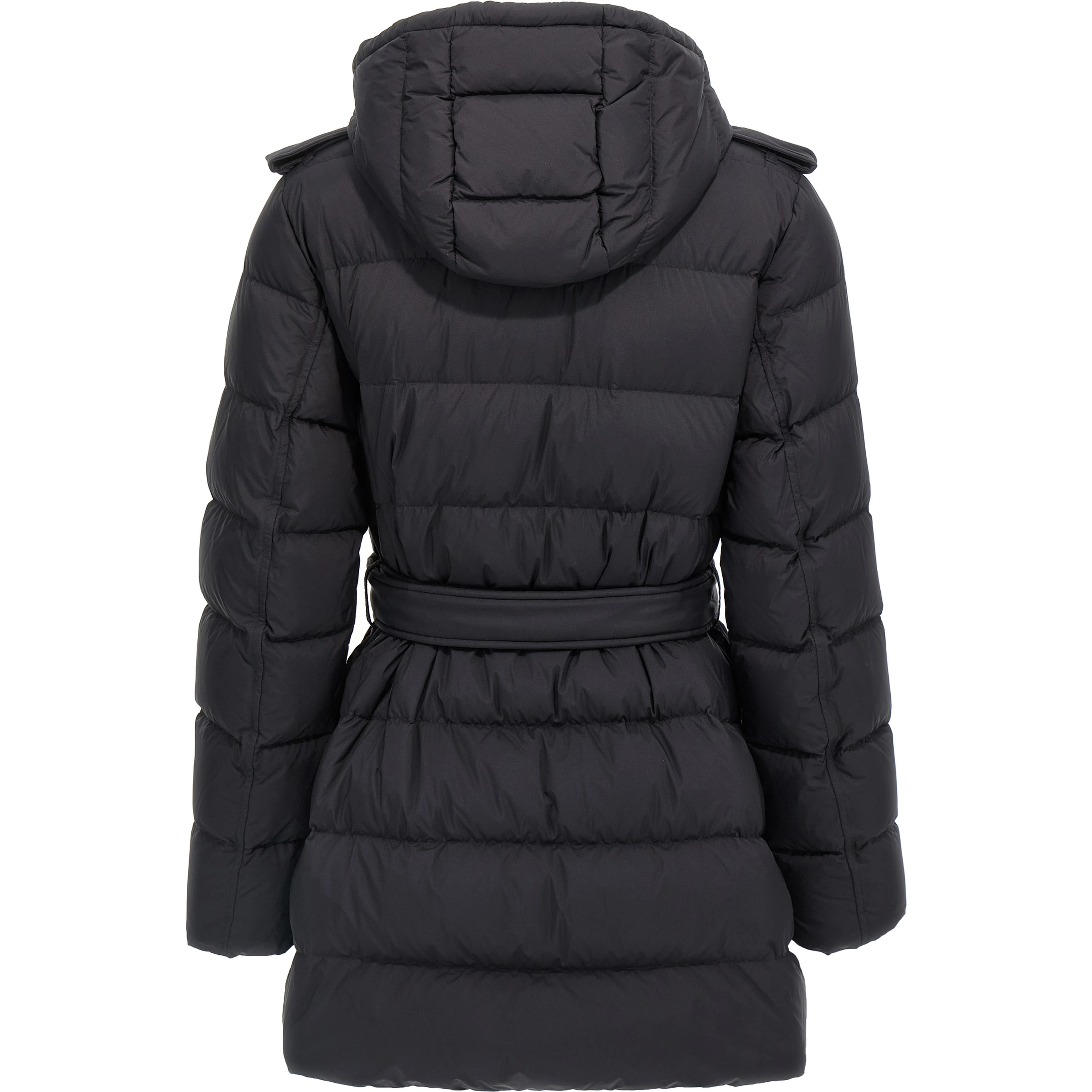 Black Polyamide Coat