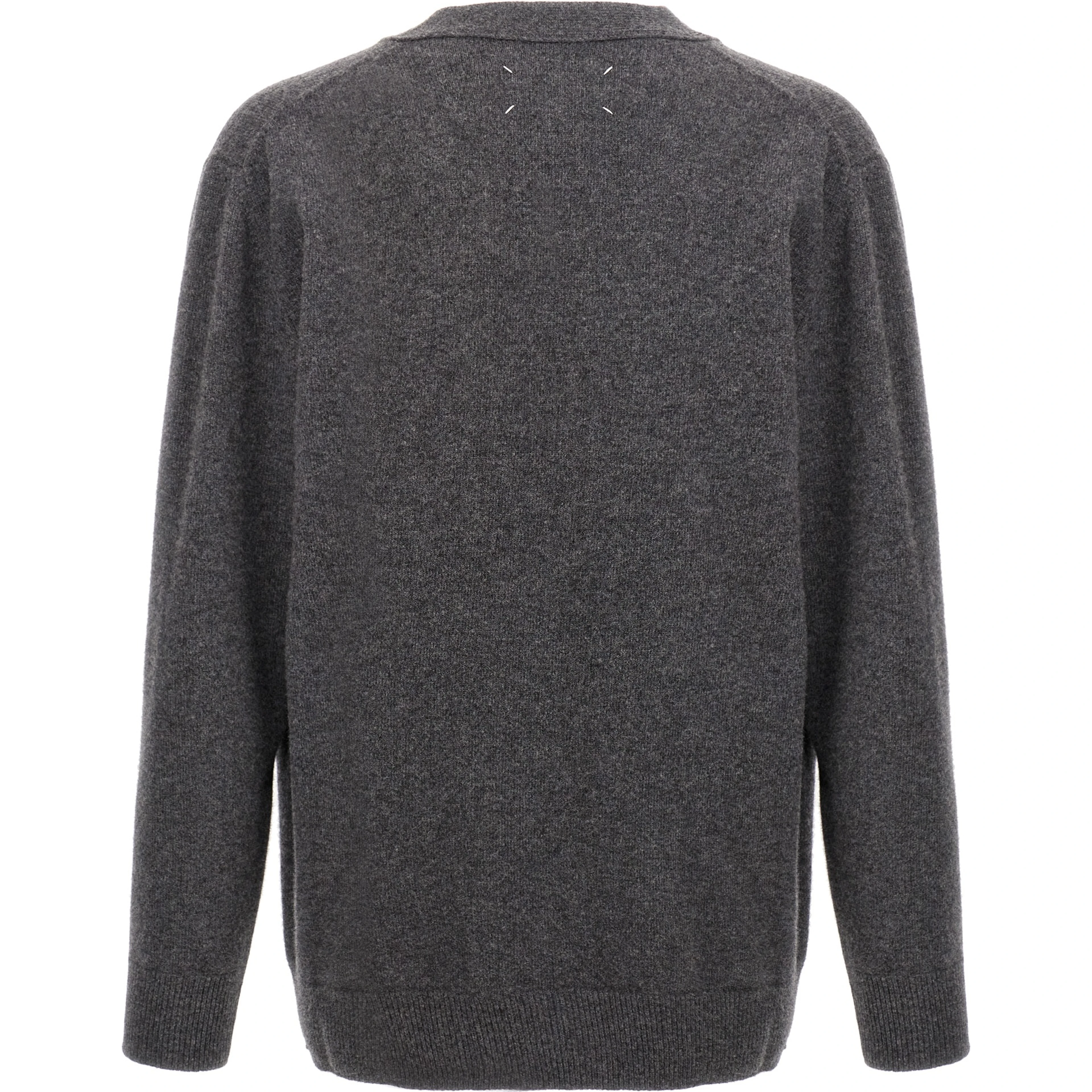 Gray Wool Cardigan