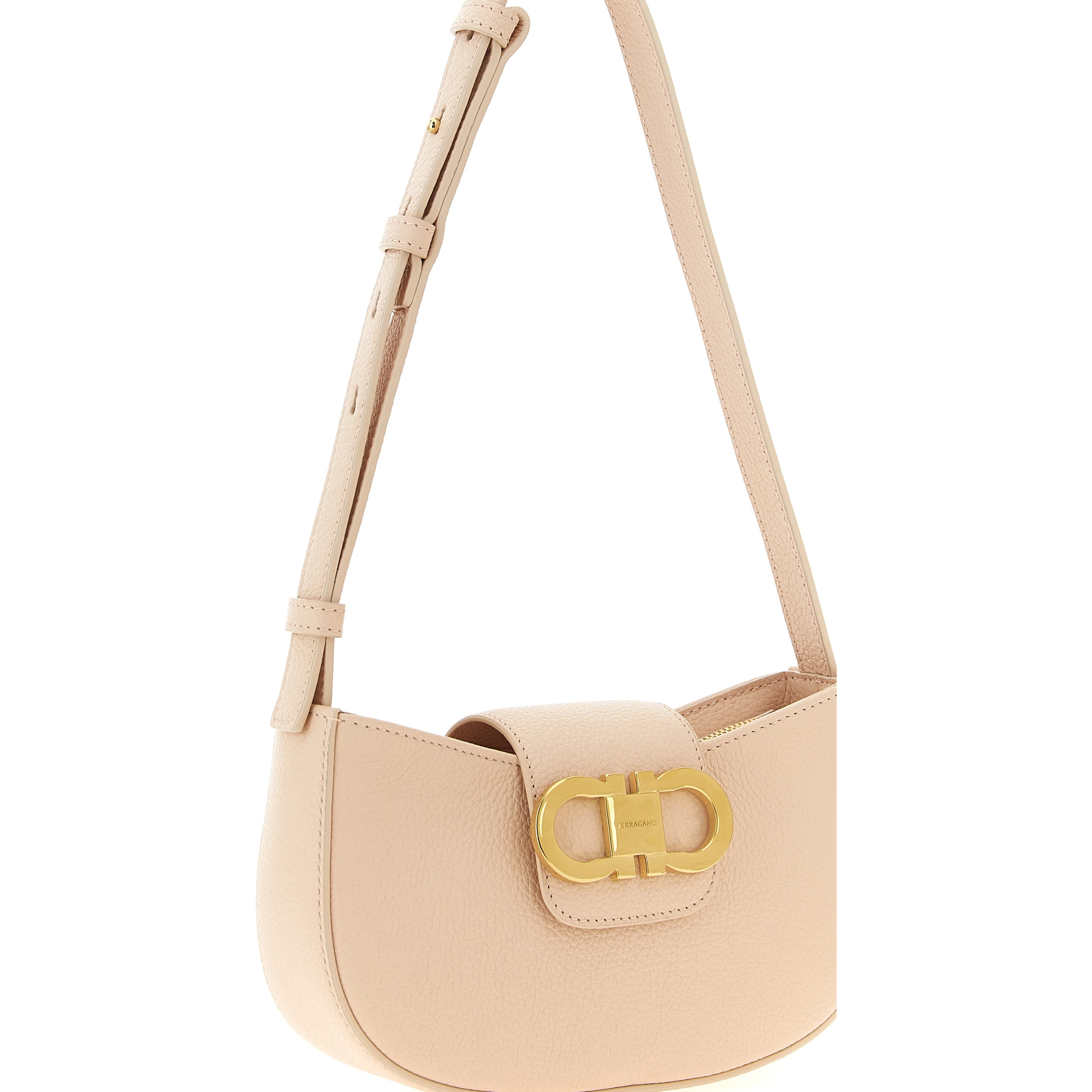 Multicolor Calfskin Shoulder Bag