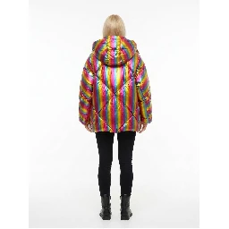 Multicolor Polyamide Parka