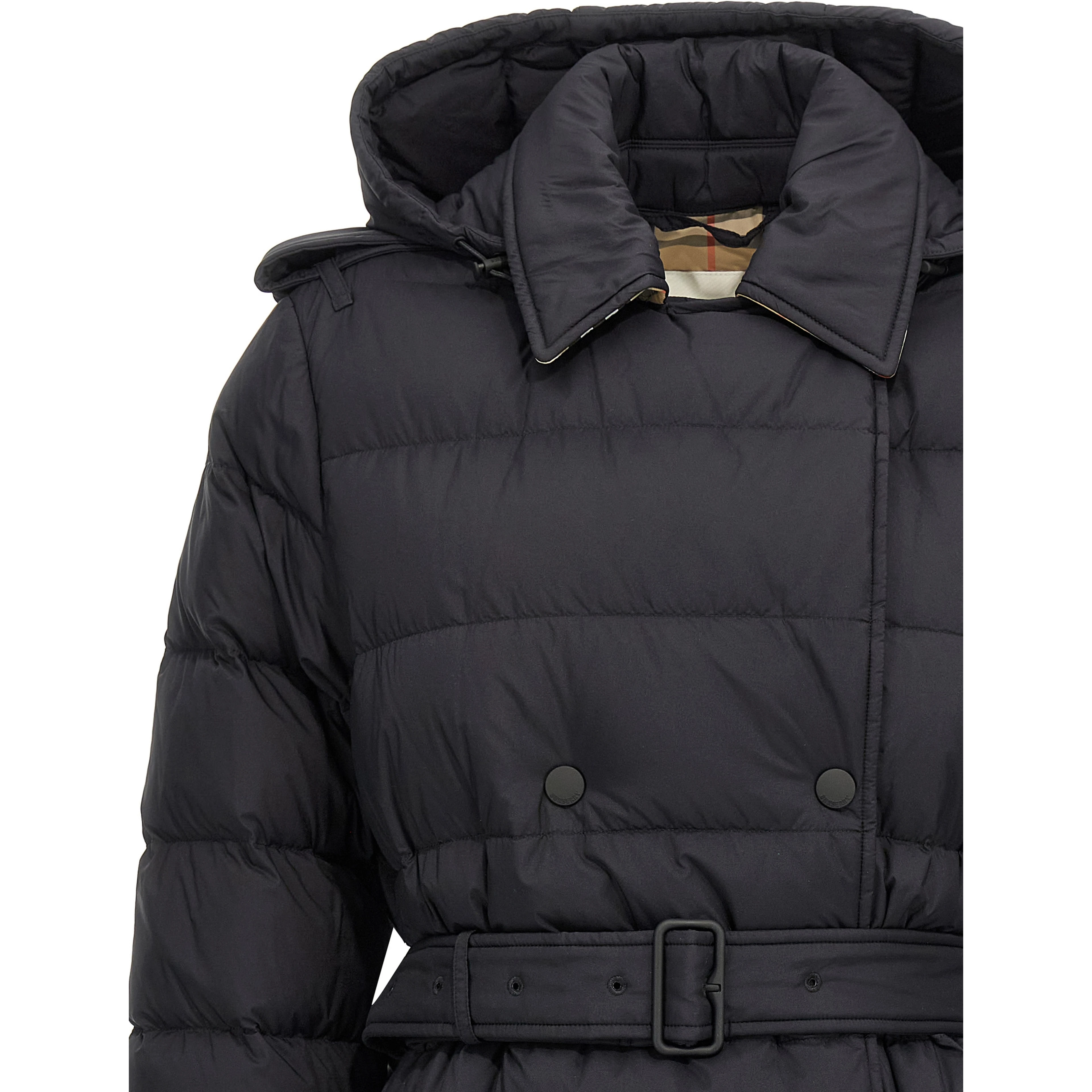 Black Polyamide Coat