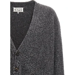 Gray Wool Cardigan