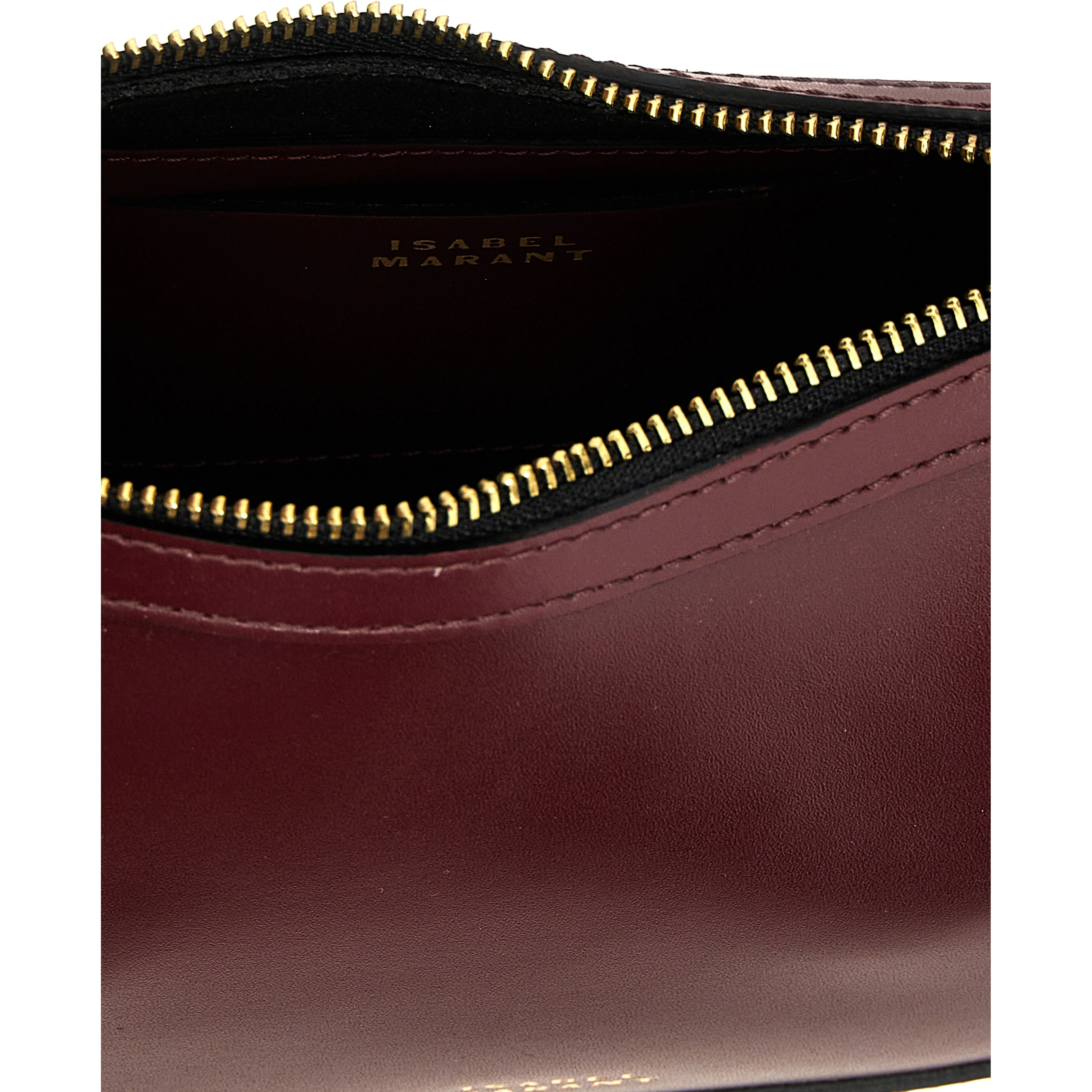 Bordeaux Cowhide Shoulder Bag