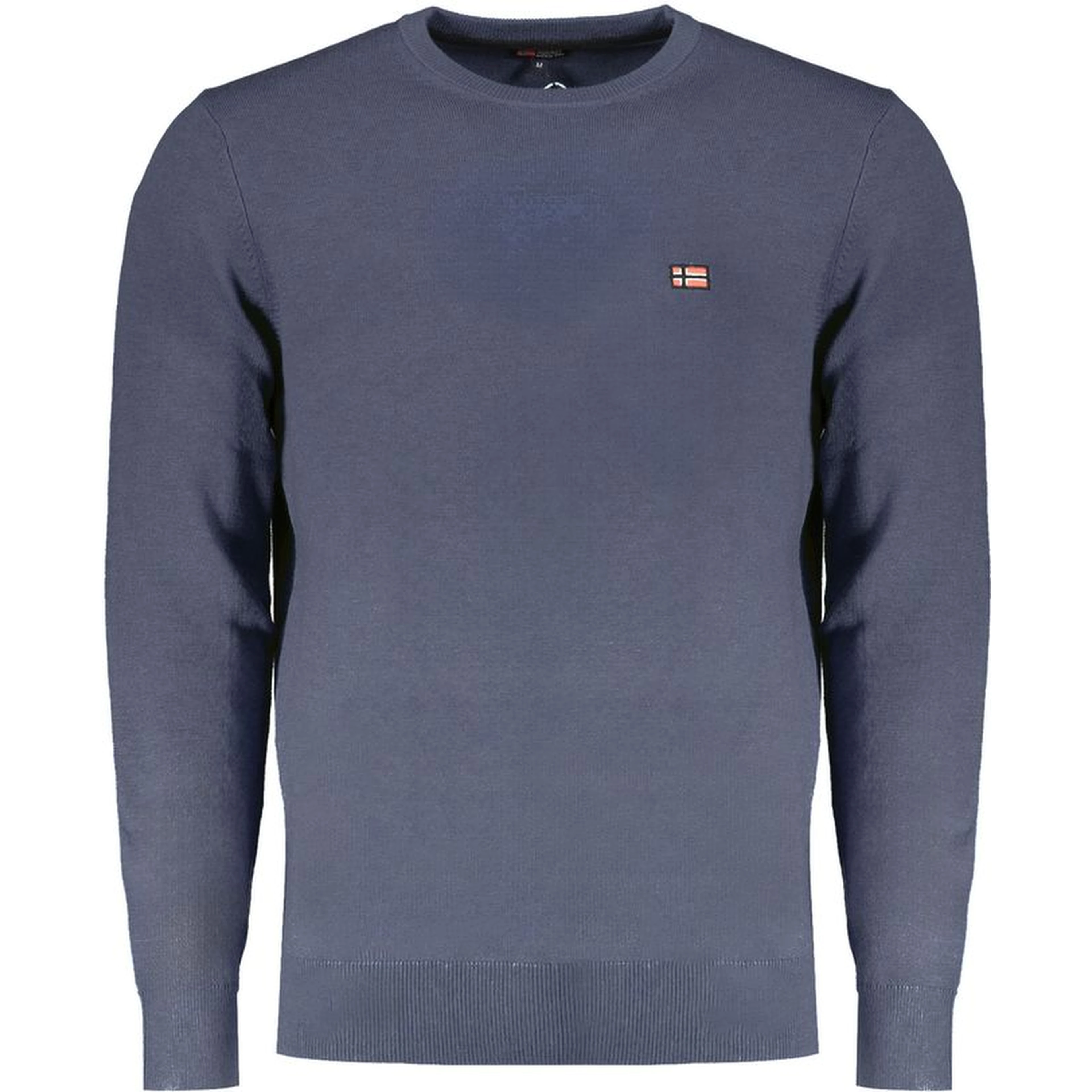 Blue Wool Men Sweater