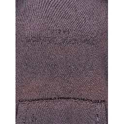 Purple Cotton Hoodie
