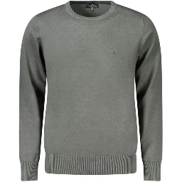 Green Nylon Men Sweater