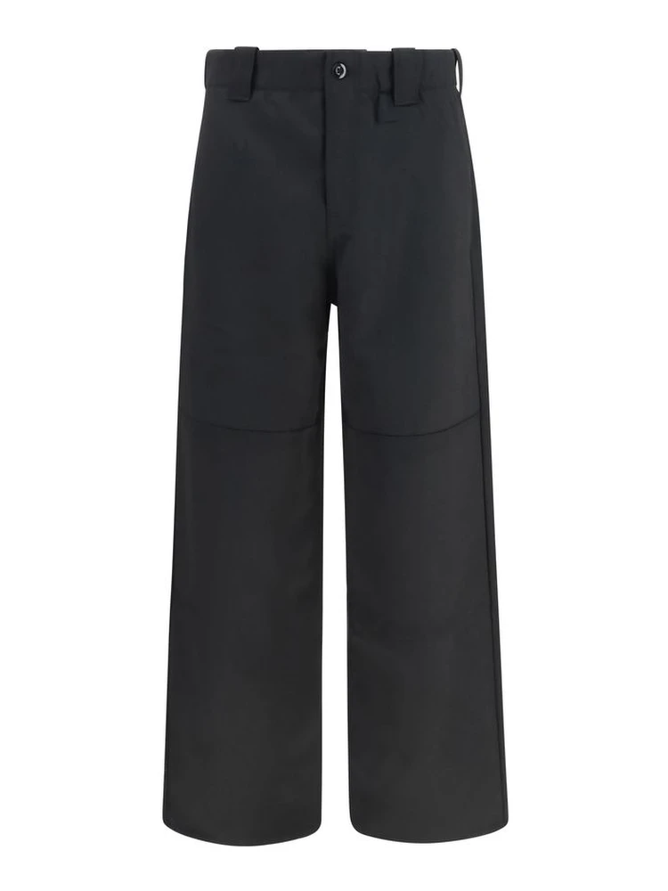 Black Wool Oves Aries Chino Pants