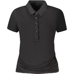Black Viscose Women Top