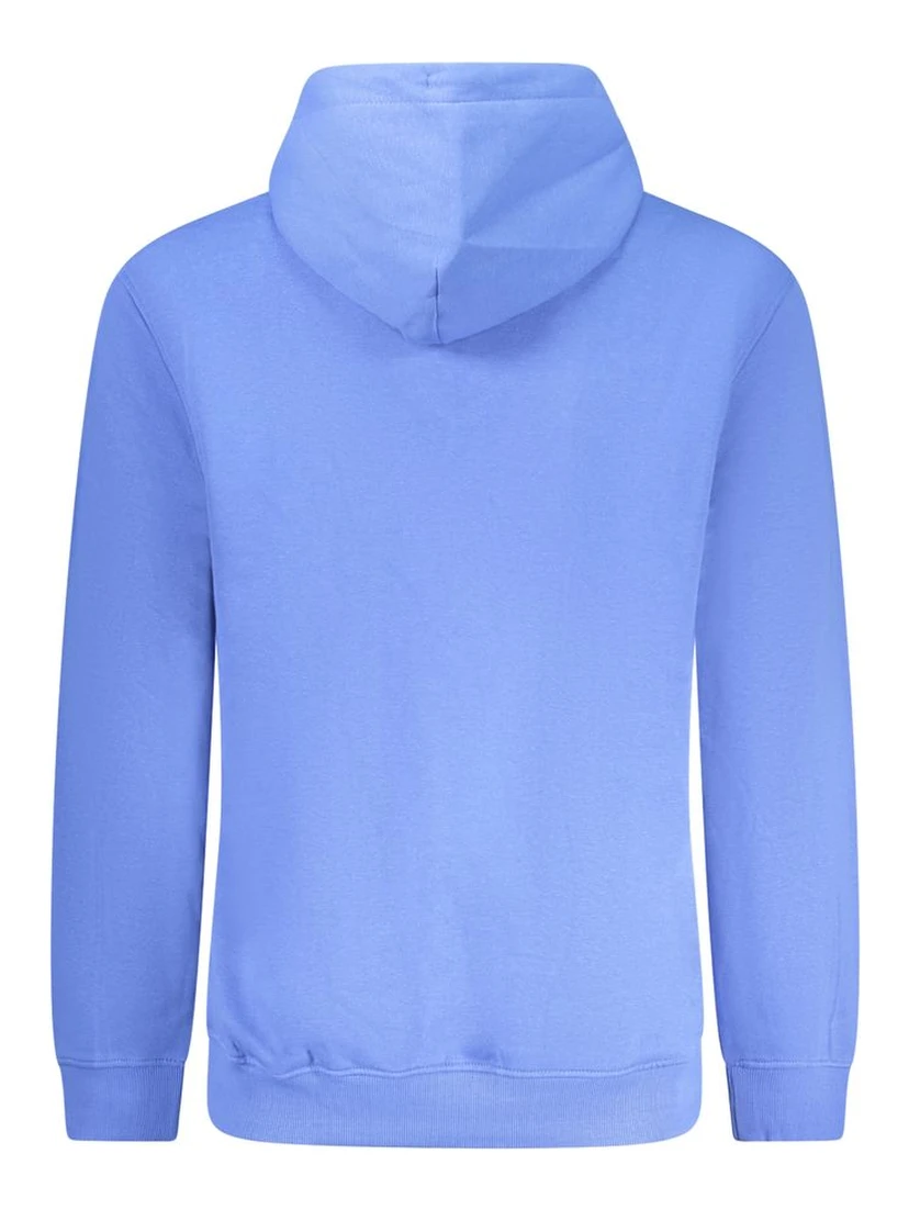 Blue Cotton Men's Sweatshirt