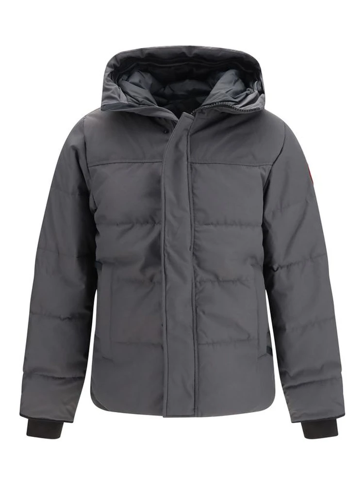 Gray Cotton Parka