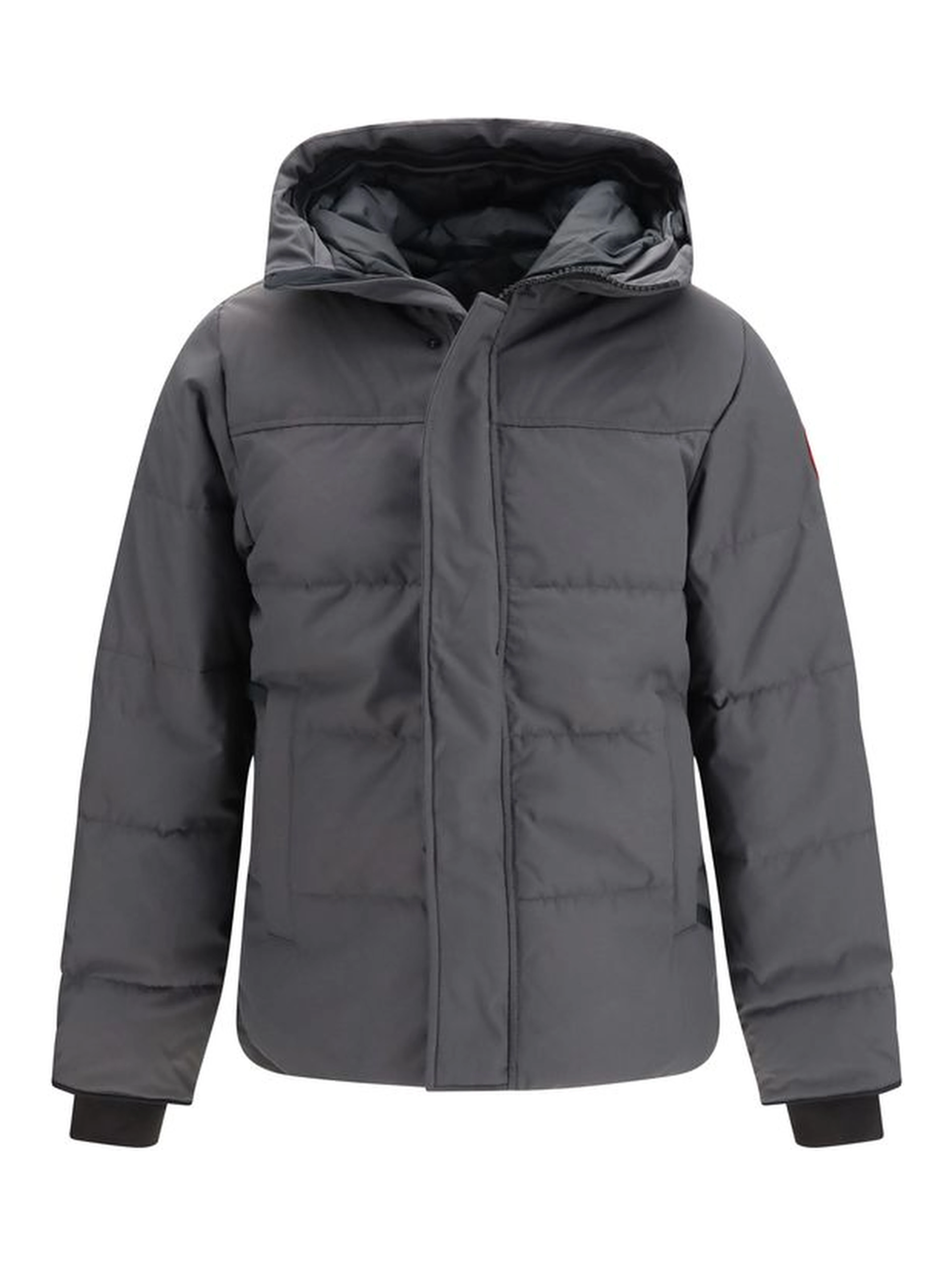 Gray Cotton Parka