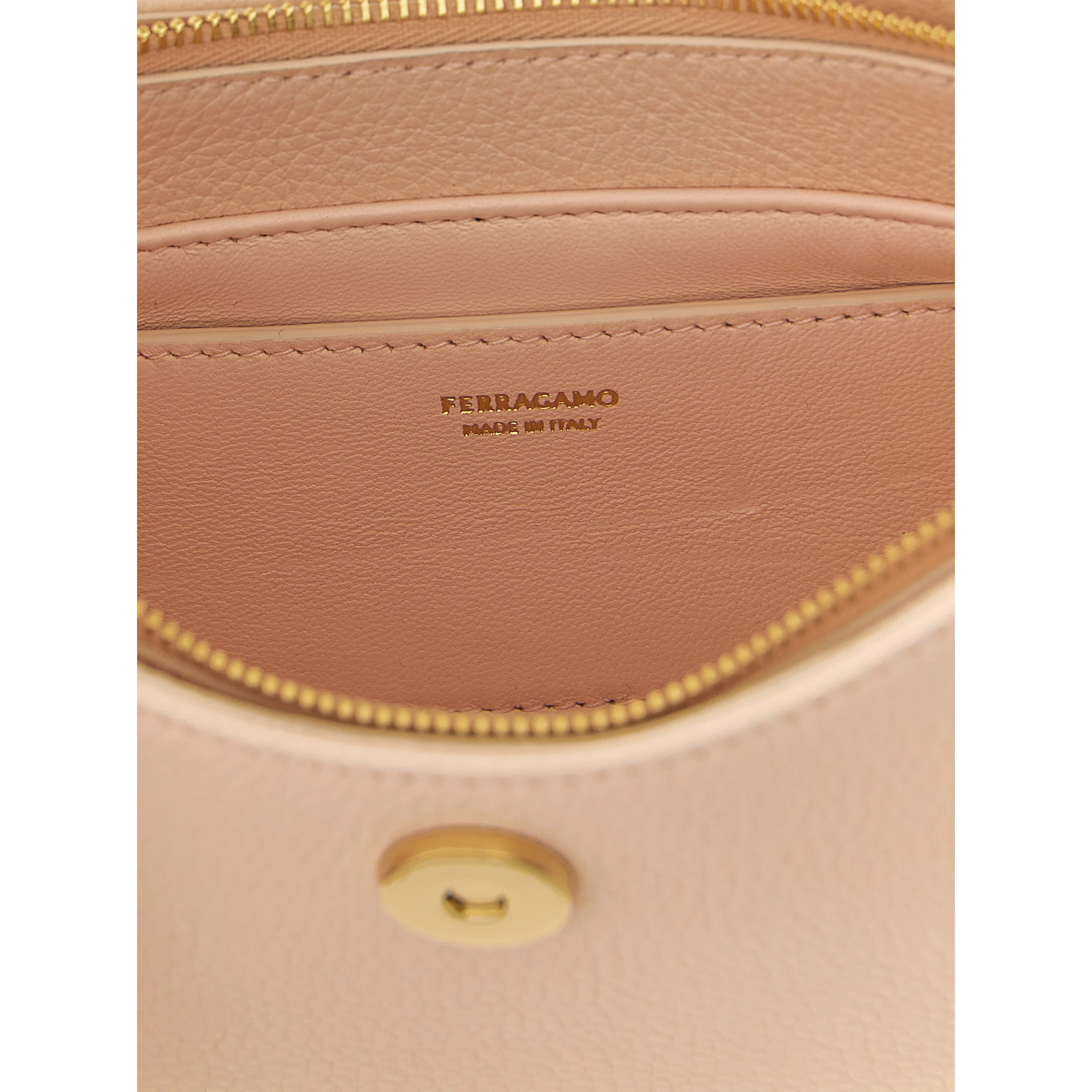 Multicolor Calfskin Shoulder Bag