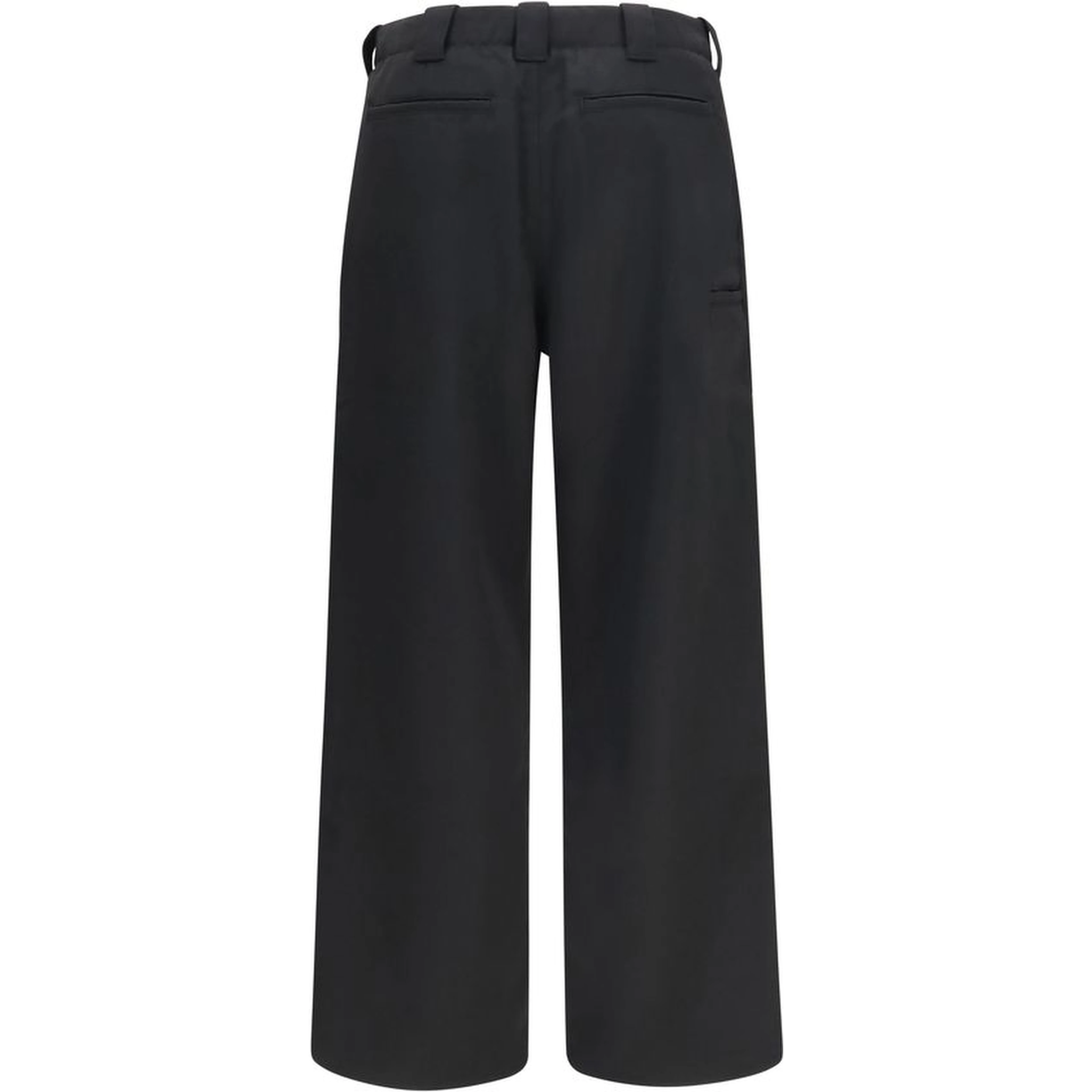 Black Wool Oves Aries Chino Pants