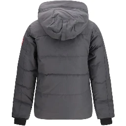 Gray Cotton Parka