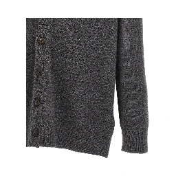 Gray Wool Cardigan