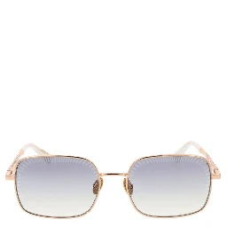 Rose Gold Metal Sunglasses