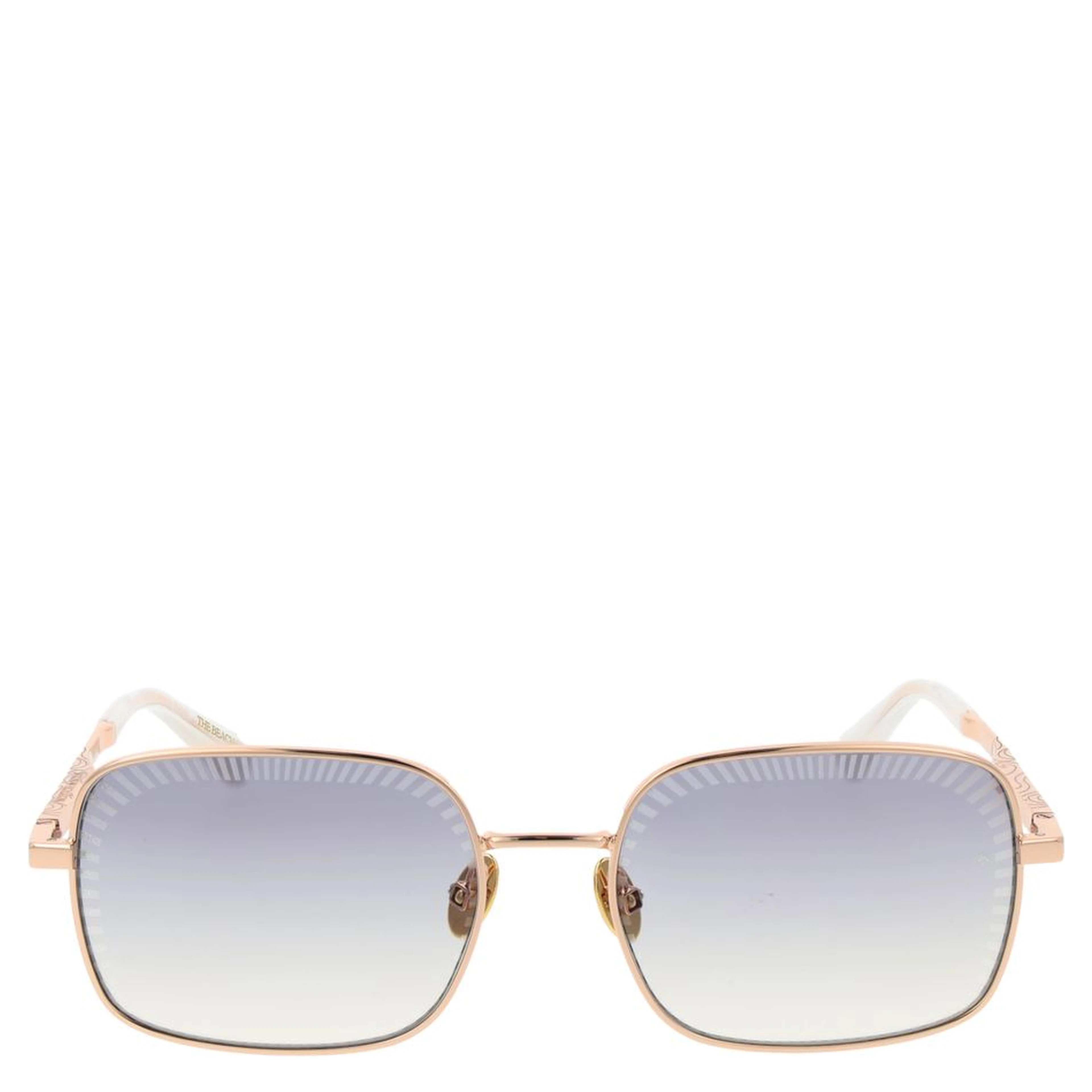 Rose Gold Metal Sunglasses