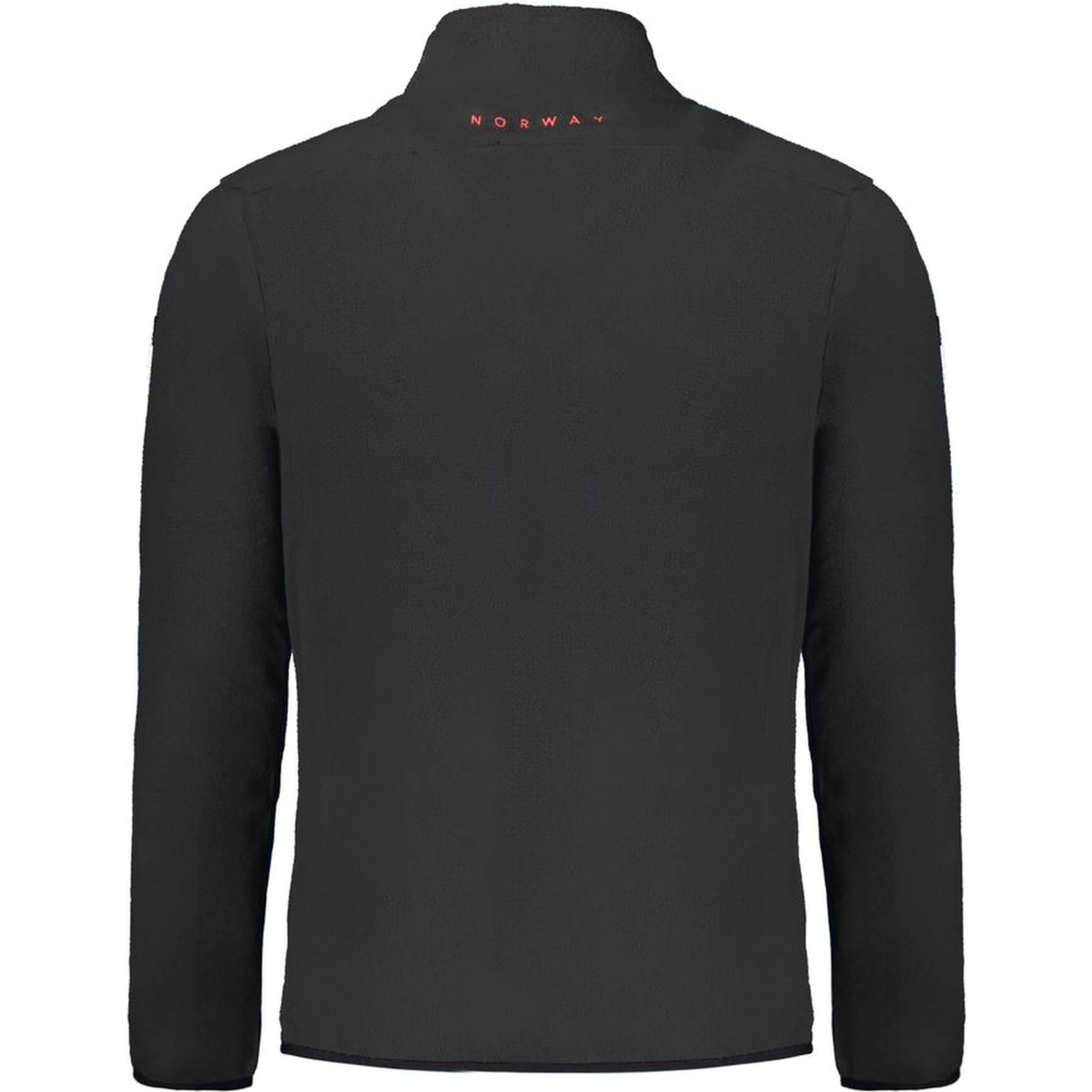 Black Polyester Men's Sweatshirt