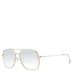 Beige Acetate & Plastic Sunglasses