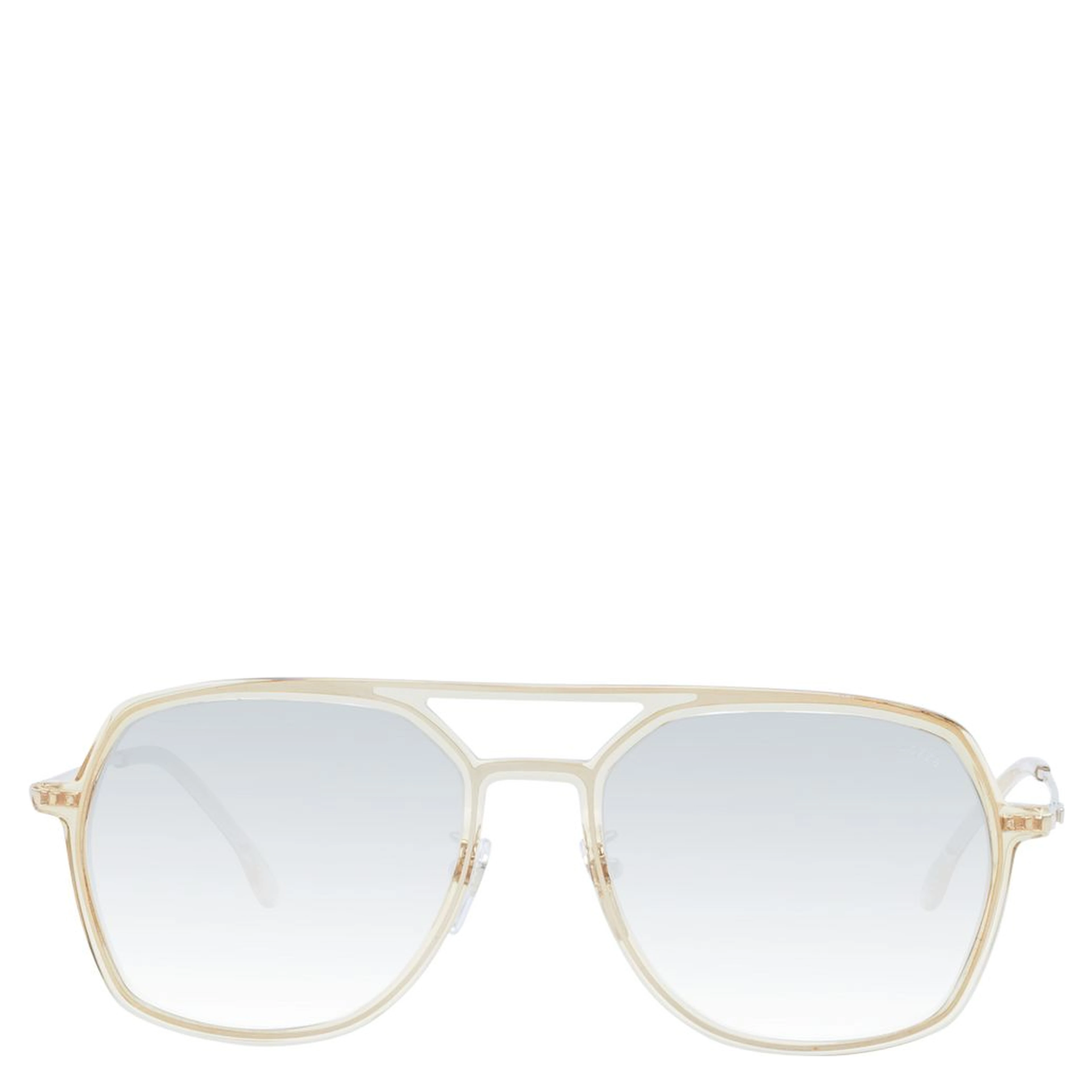Beige Acetate & Plastic Sunglasses