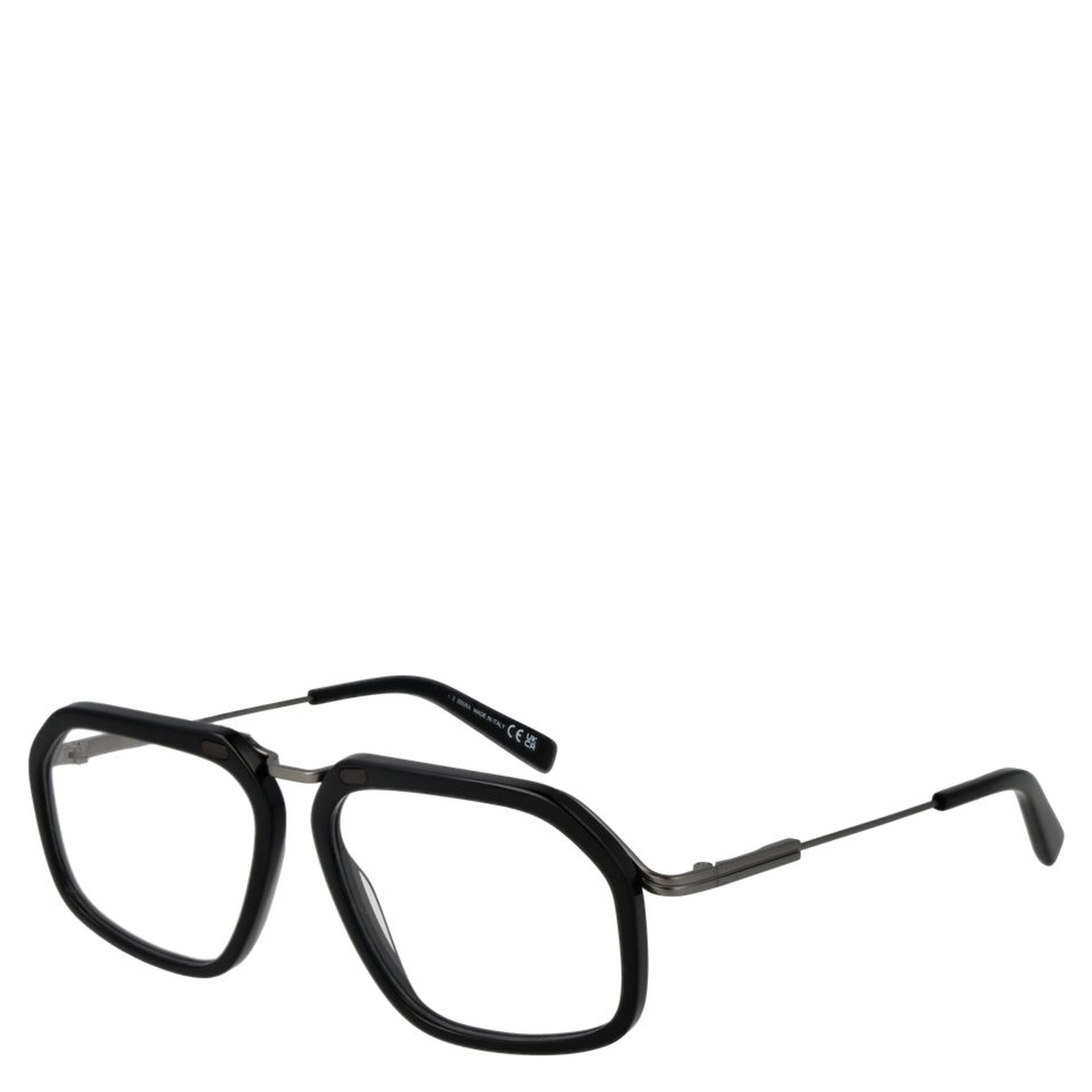 Black Metal Glasses (Frames)
