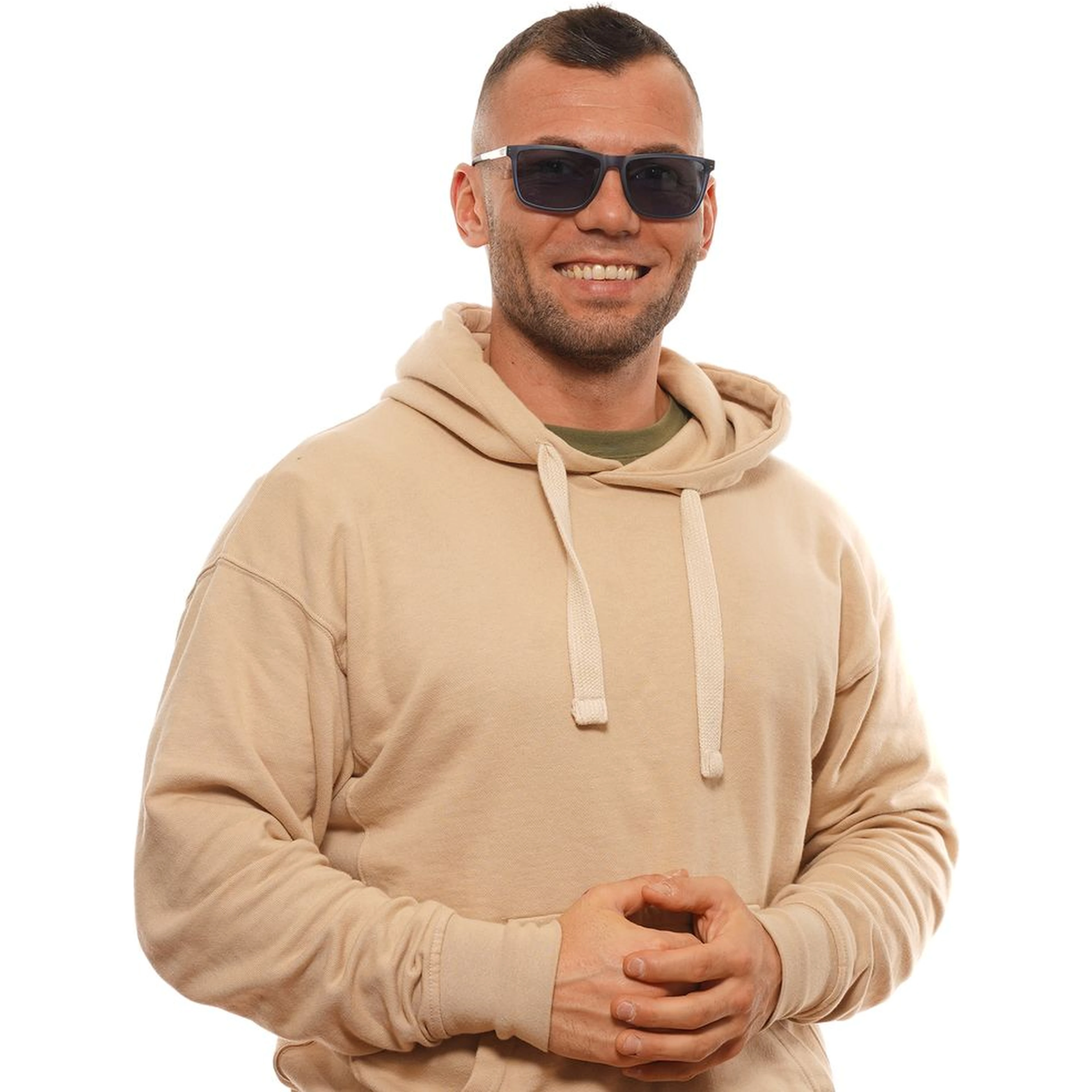 Blue Plastic Sunglasses